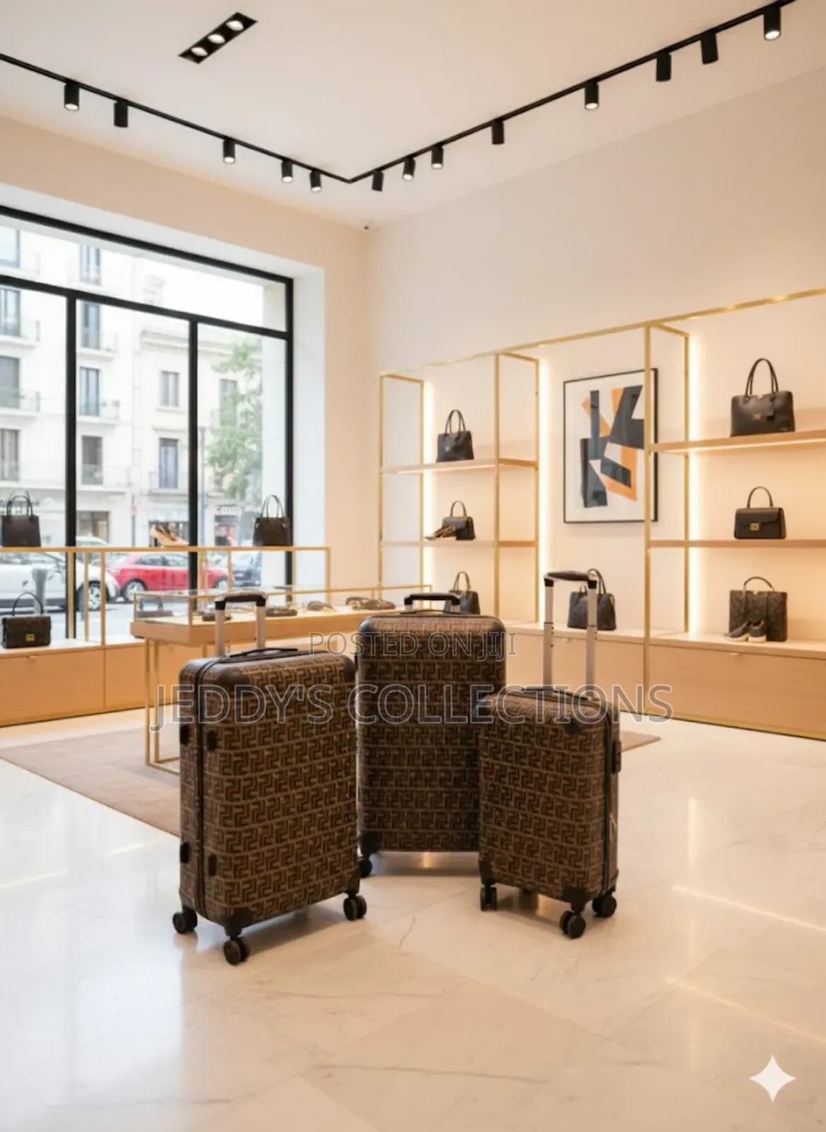 Fendi Designer Custom 3in1 Trolley Travelling Luggage