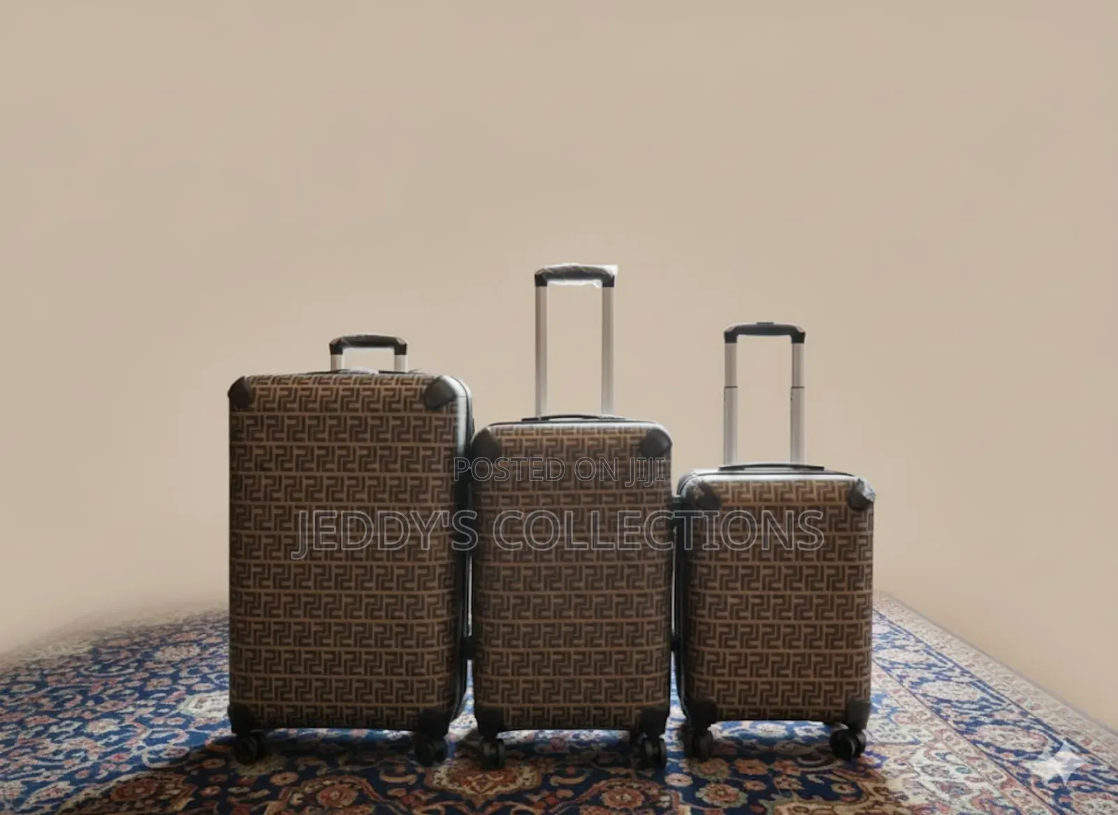 Fendi Designer Custom 3in1 Trolley Travelling Luggage