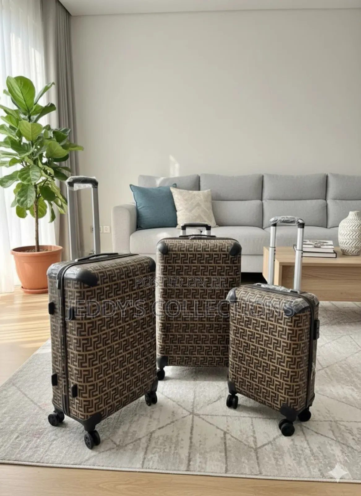 Fendi Designer Custom 3in1 Trolley Travelling Luggage