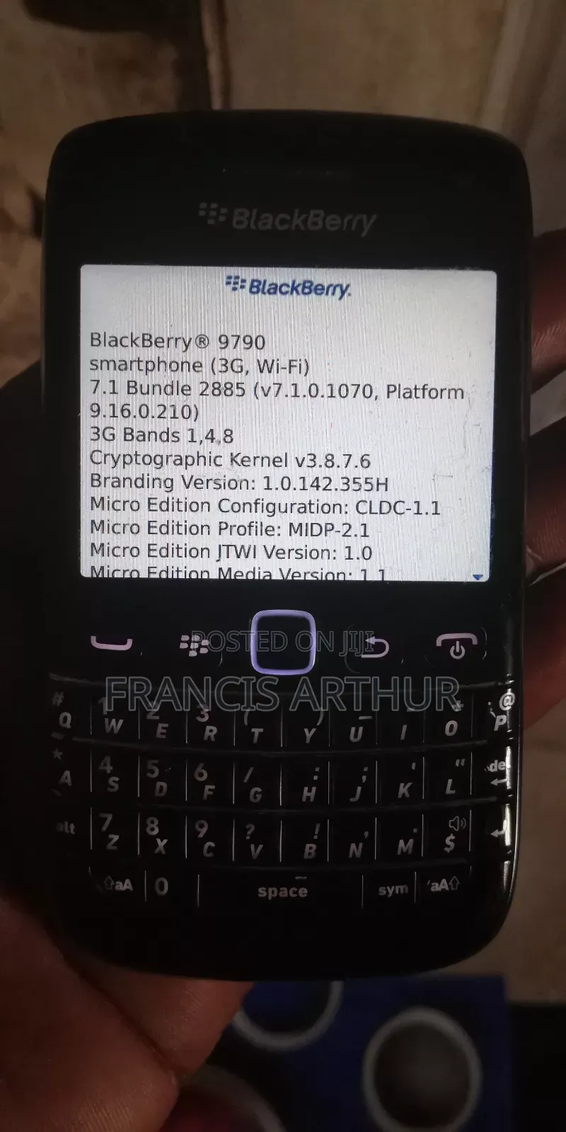 BlackBerry Bold 9790 8 GB Black
