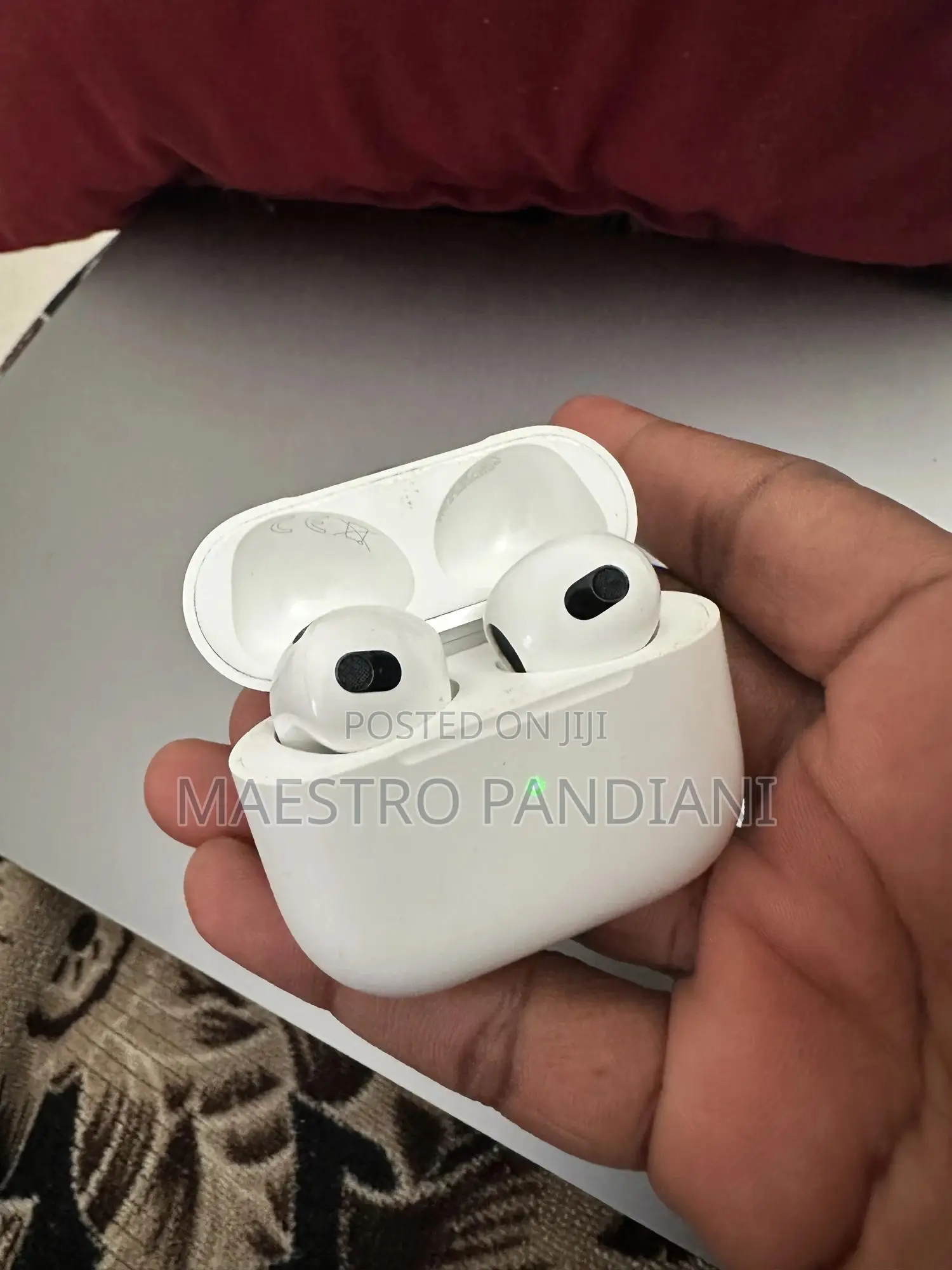 Apple Airpods (3rd Generation) Wireless Ear Buds, Bluetooth Airpods