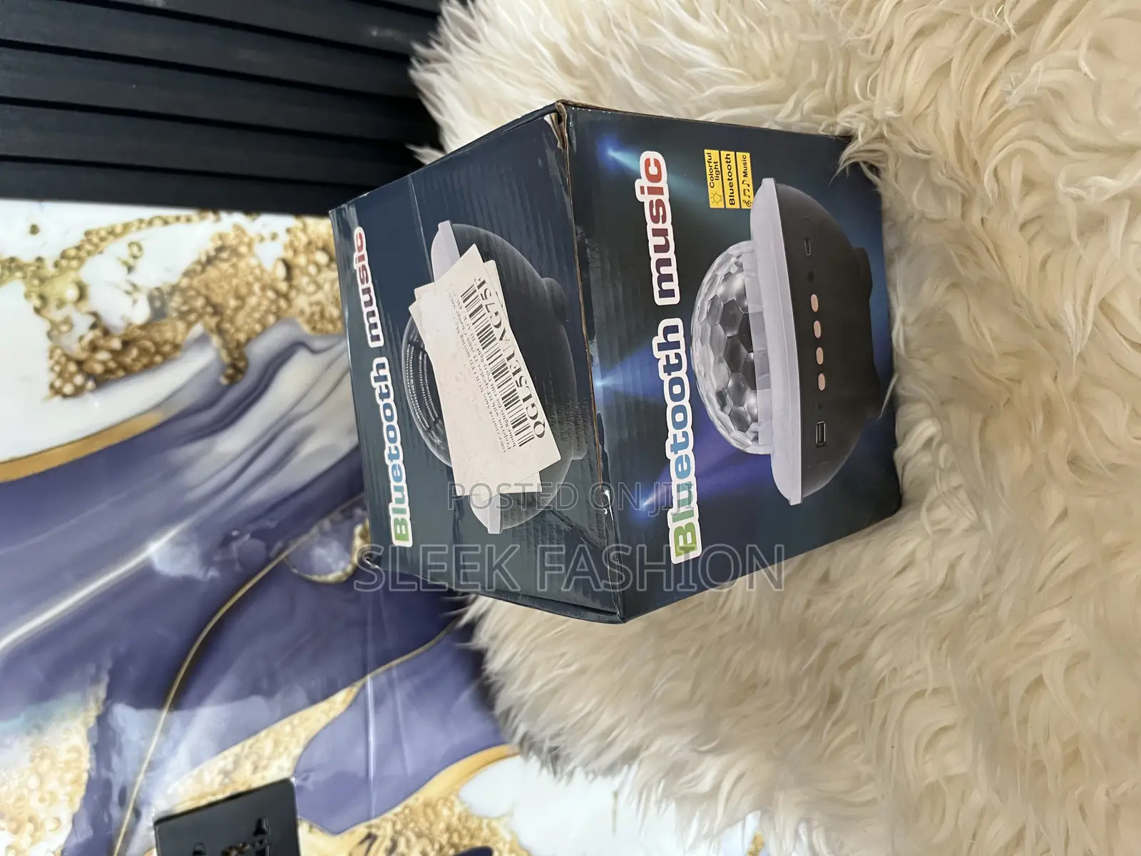 Bluetooth Speaker With Microphone and Lights