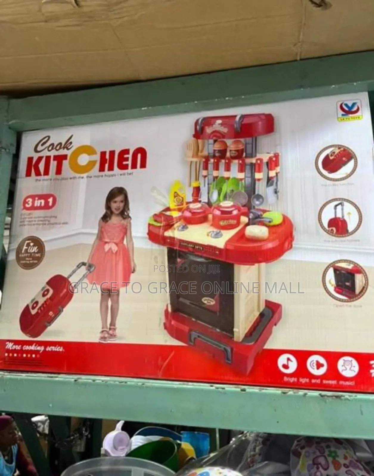 Kids Mini Kitchen Set
