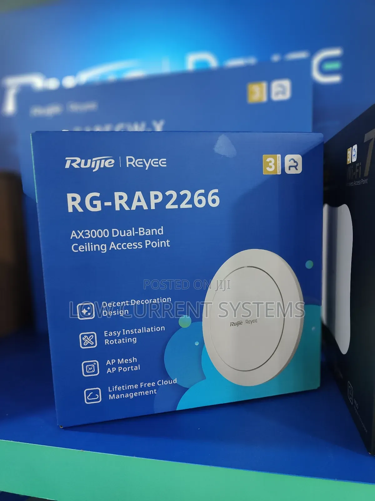 Ruijie Rg-Rap2266 Wifi 6 Ax3000 Access Point With Captive Portal