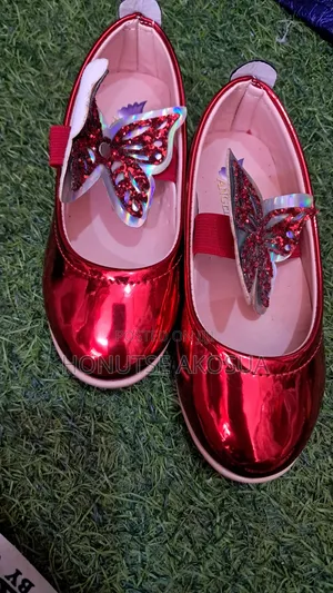 Girls Red Shoe