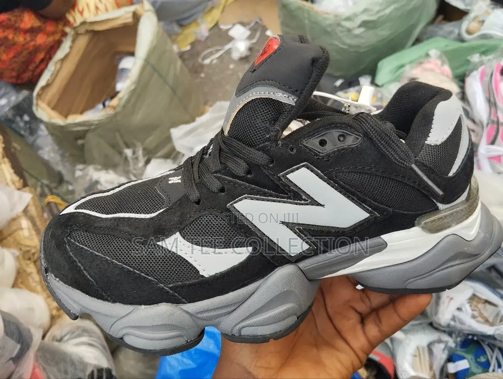 New Balance 9060 Ash and Black High -Quality and Affordable