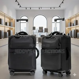 24 and 20inches Oxford Cloth Trolley Luggage With Brand Padlock