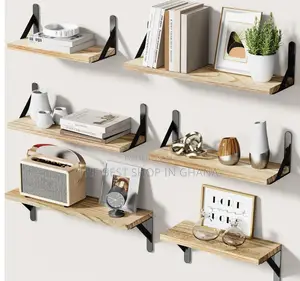 Pipishell Six Pieces Floating Shelves