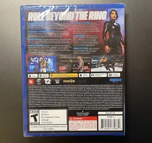 W2k25 Ps5 Wrestling Sealed