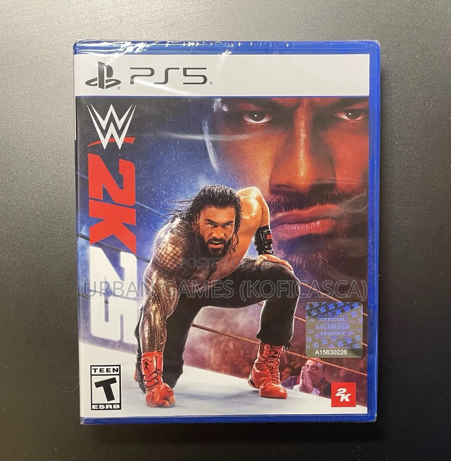 W2k25 Ps5 Wrestling Sealed