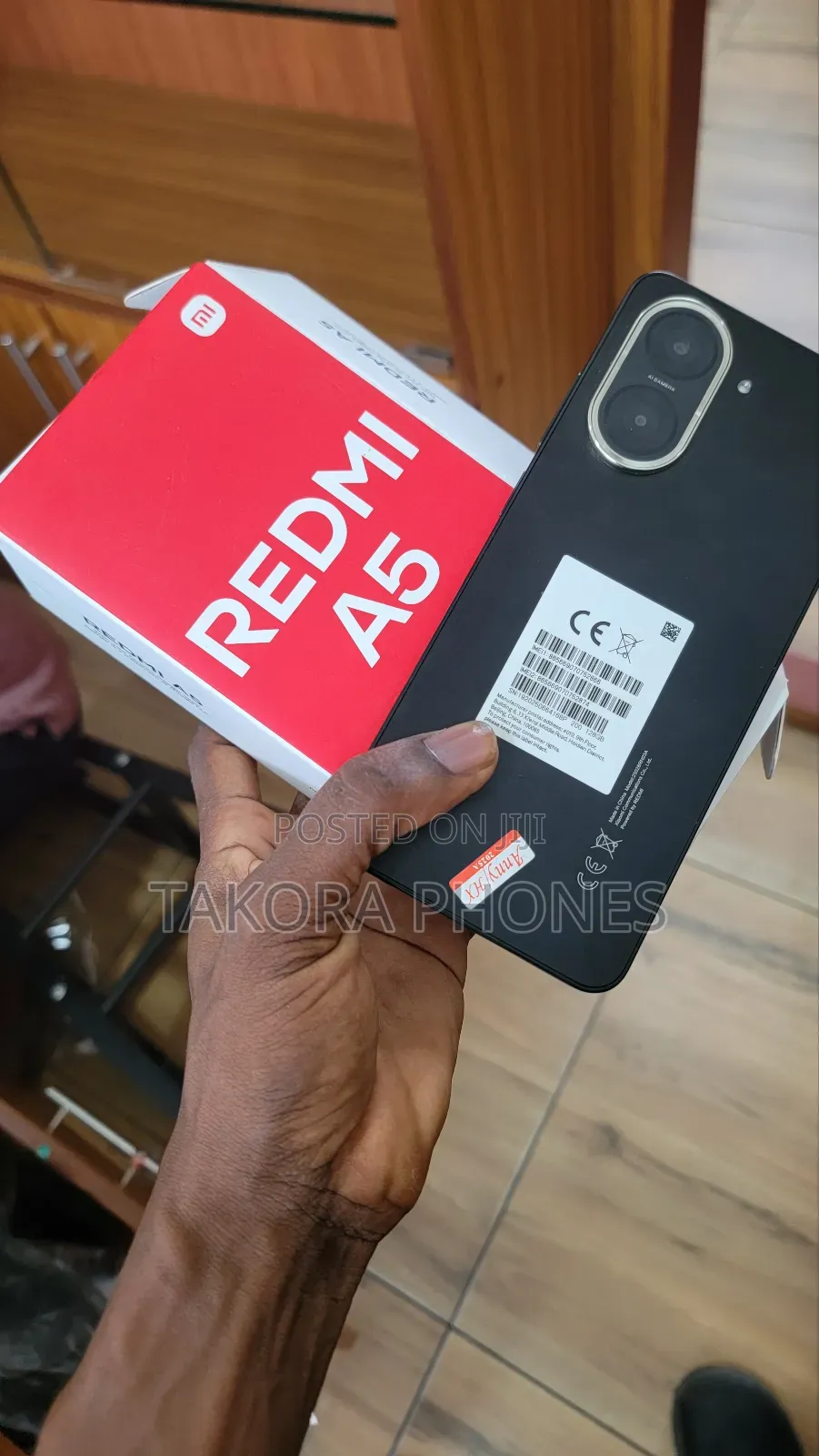 New Xiaomi Redmi A5 4G 128 GB Black