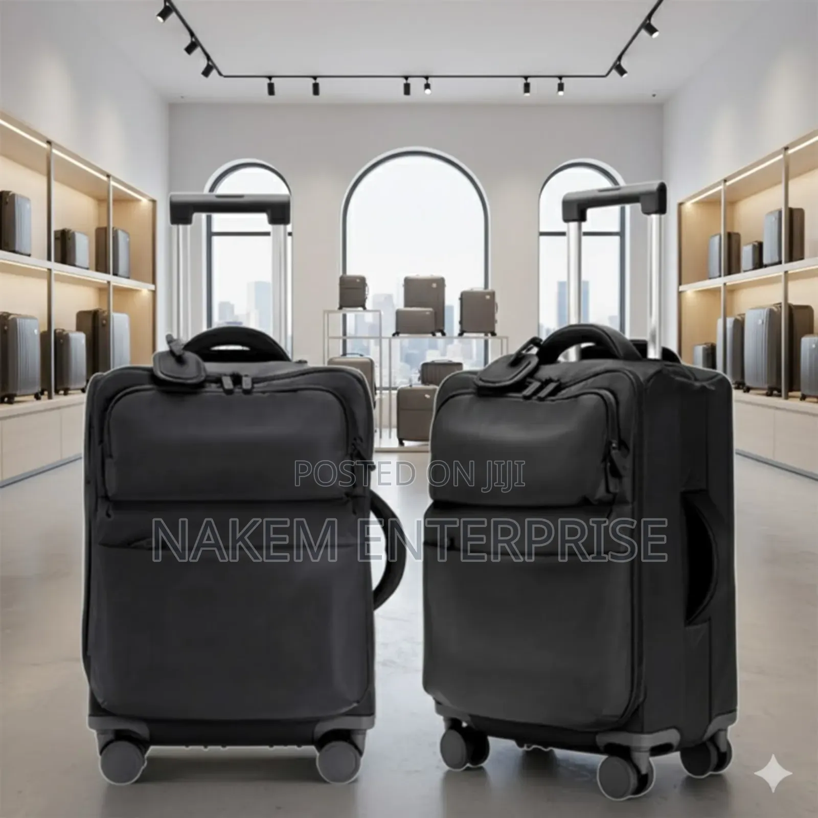 2in1 Usb Charging Port Trolley Travelling Luggage With Brand Padlock