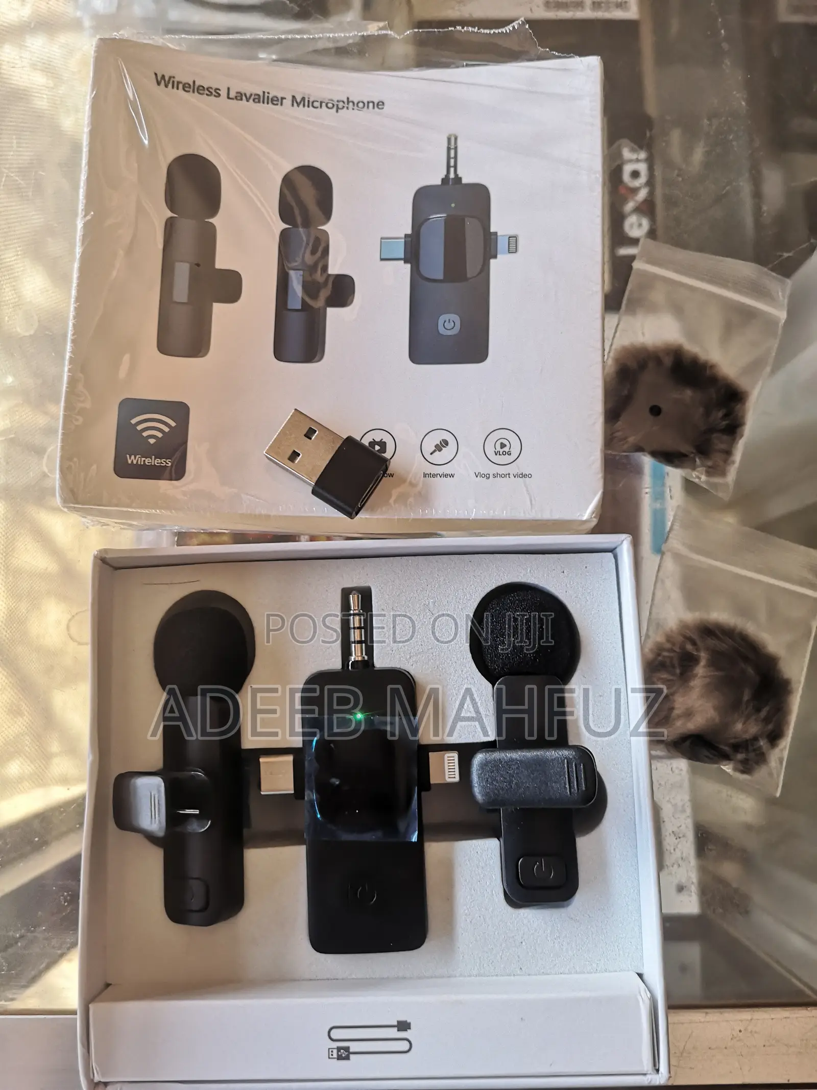 Wireless Rechargeable Mic for iPhone and Android