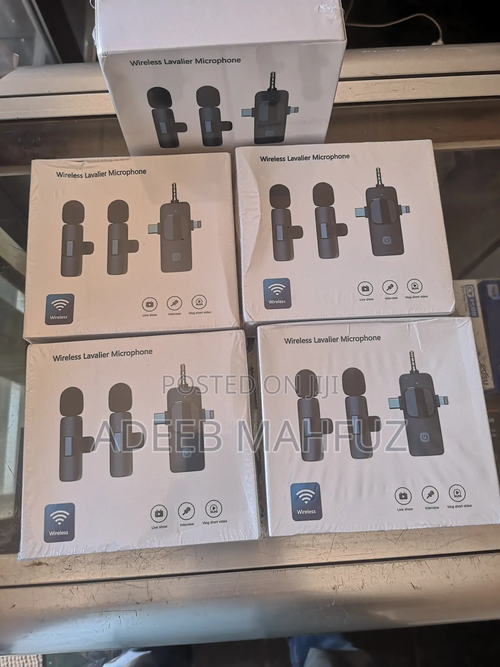 Wireless Rechargeable Mic for iPhone and Android