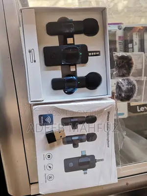 Wireless Rechargeable Mic for iPhone and Android