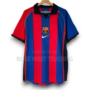 Barcelona 2001/2002 Retro Jersey _ Barcelona Retro Jersey
