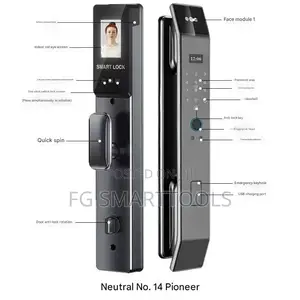 Smart Door Lock With Facial Recognition 3d