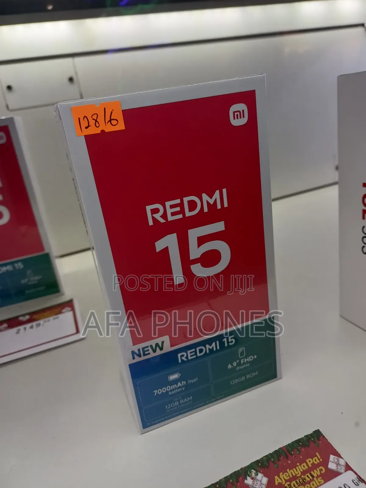 New Xiaomi Redmi 15 128 GB Black
