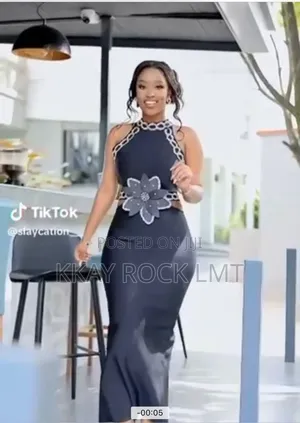 Blue Straight Dress