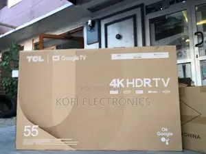 TCL 55” HDR Streaming Google Tv Dolby Audio Ready