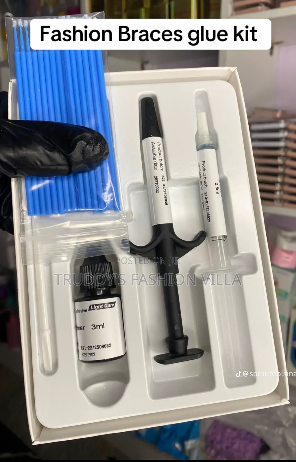 Braces Glue and Teeth Whitening Kit