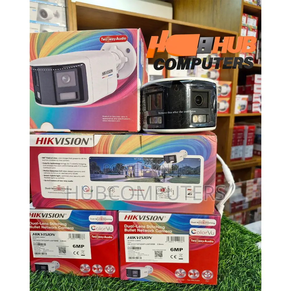 Hikvision (Ds-2cd1t67g2hp-Liuf/Srb) Bullet 6.0mp Ip Dual Lens Camera