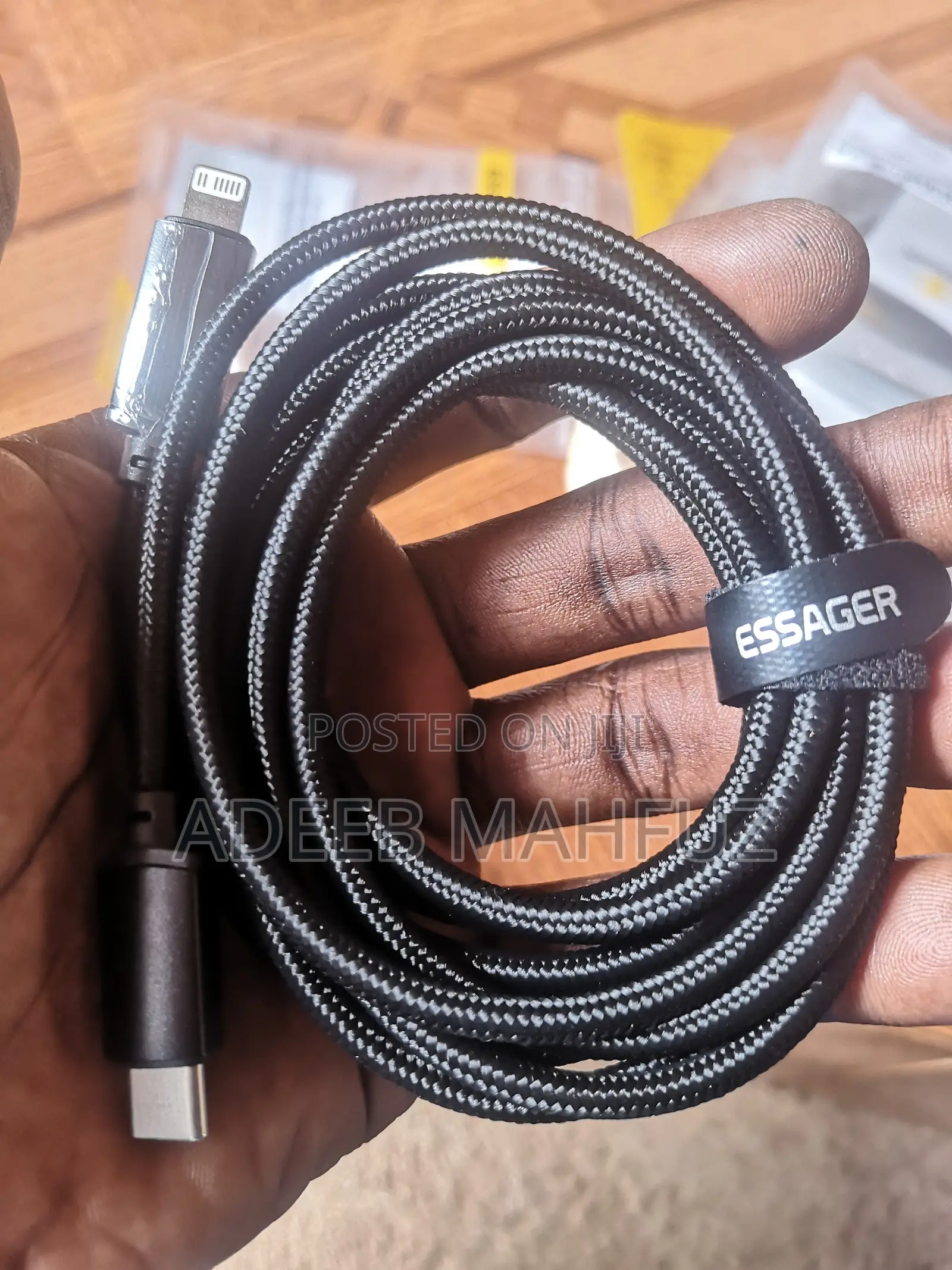 2m Essager iPhone Type C Cable 29w