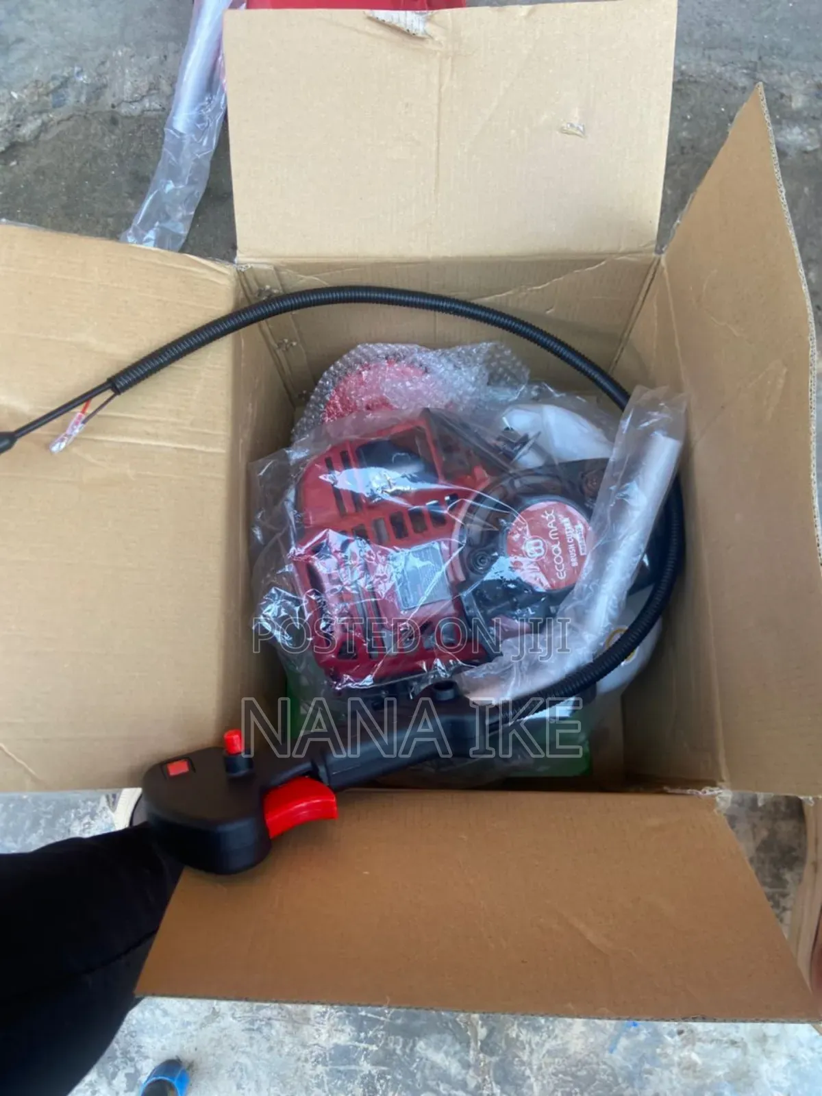 Brush Cutter Mashing