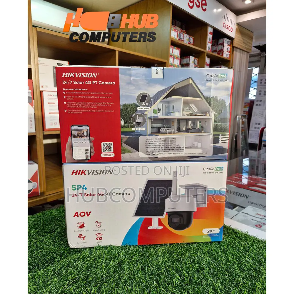 Hikvision Sp4 (Ds-2cfsp4/4g) 4mp 24/7 Solar 4g Pt Camera