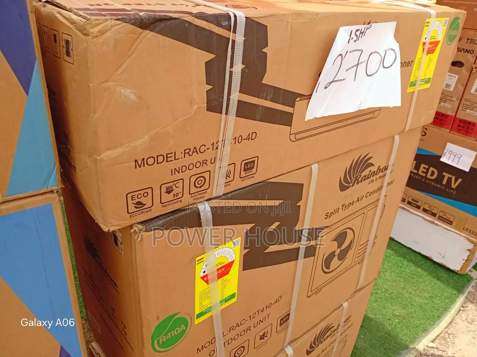 Powerful Rainbow Cooling 1.5hp Split Ac Unit