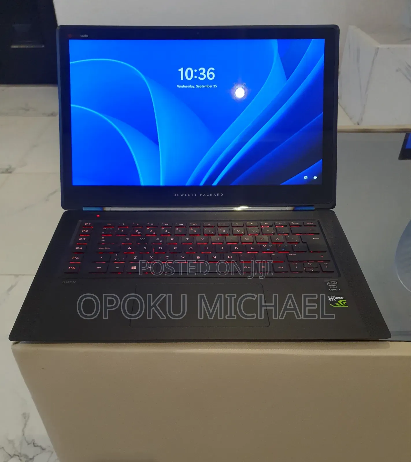 Laptop HP Omen 15 8GB Intel Core i7 SSD 256GB