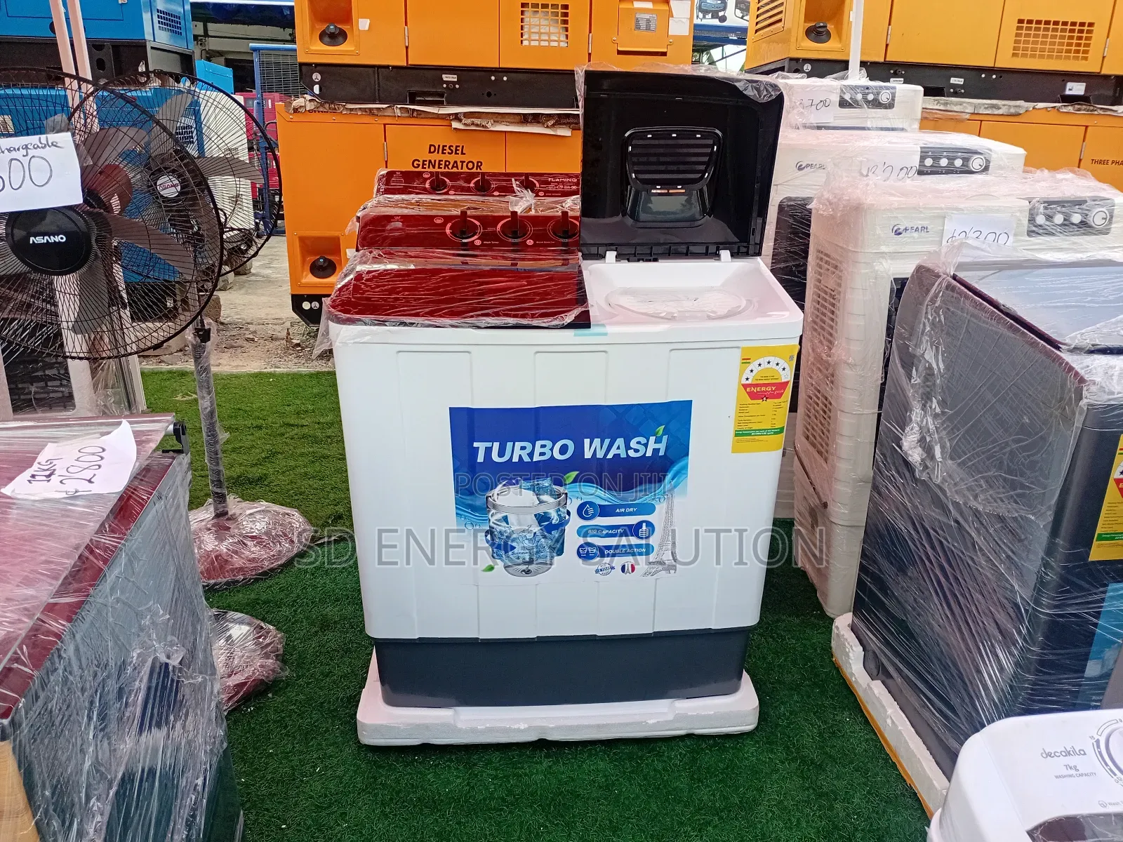 Powerwash Laundry System Flamino 11kg Washing Machine