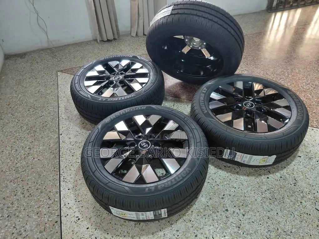 Brand New Hankook Tyre(235/55/R18) and Hyundai Rim 18 Set(6holes)