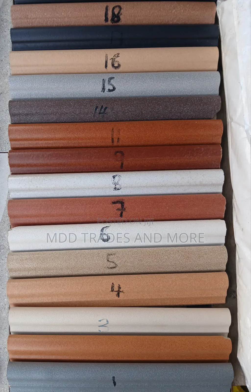 Beautiful Tile Copings In All Different Shapes And Colors