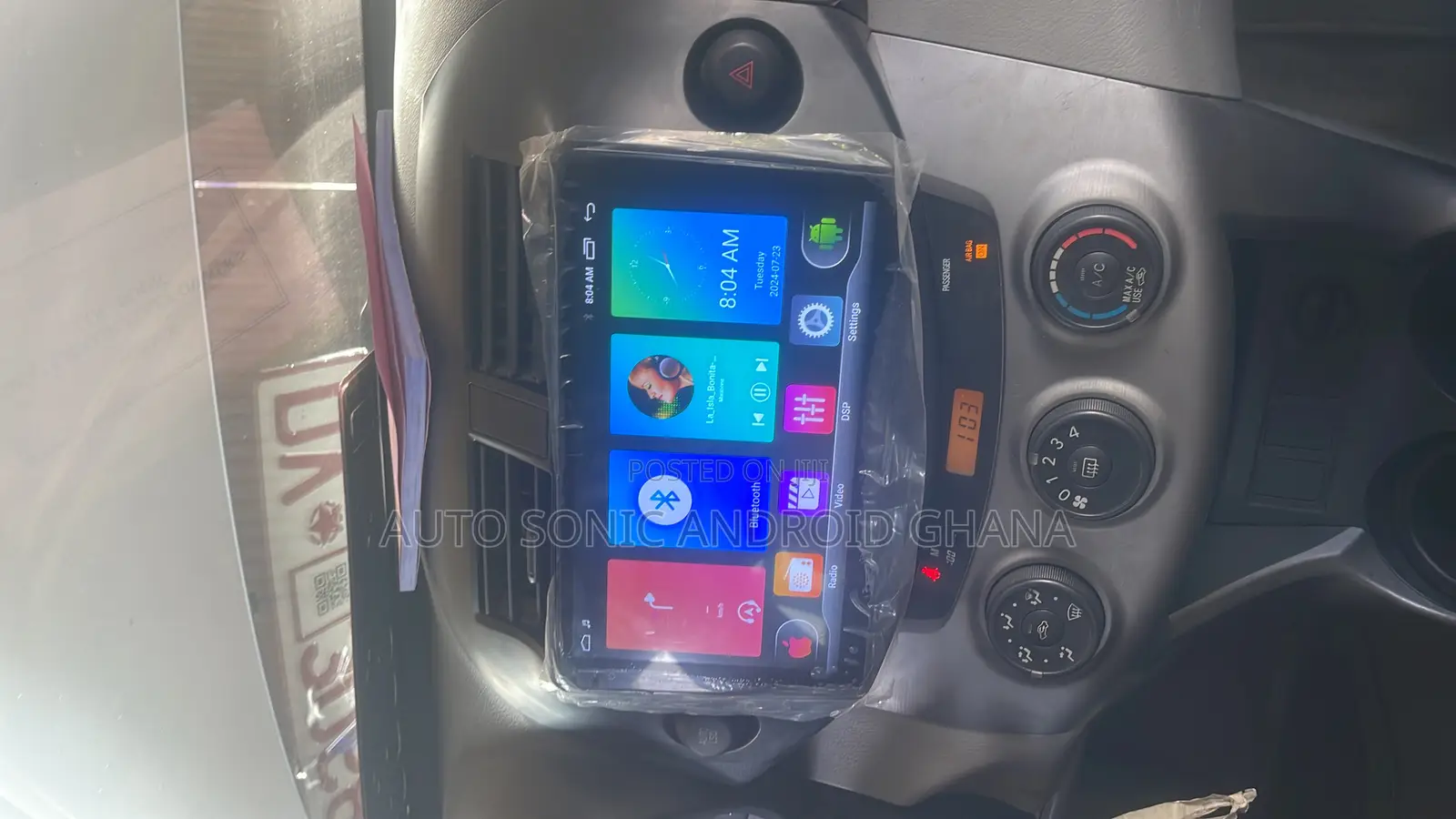 Toyota Rav-4 2009 Android Stereos Upgrade