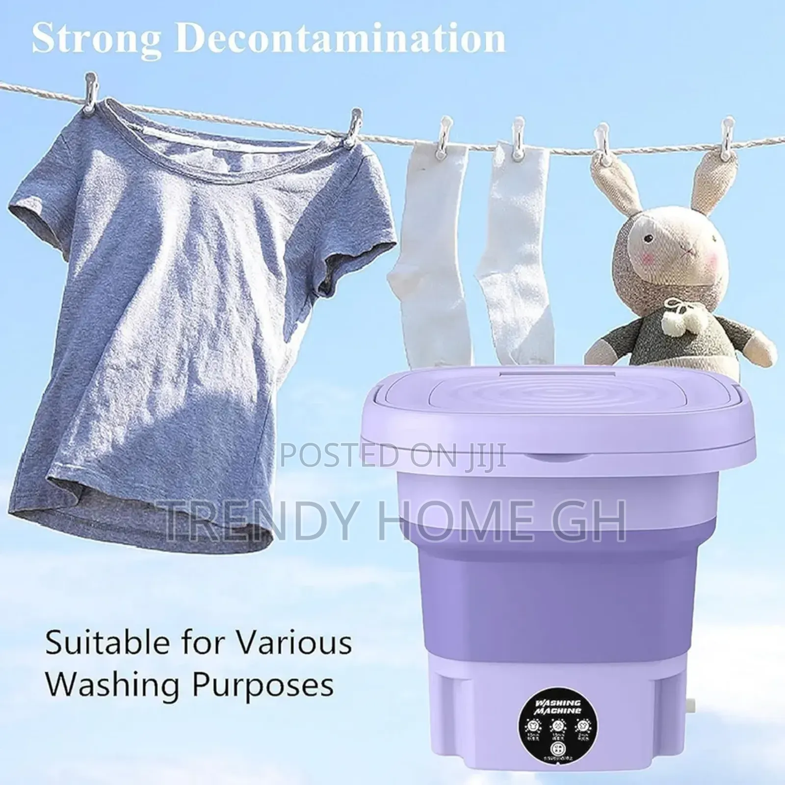 Foldable Mini Washing Machine