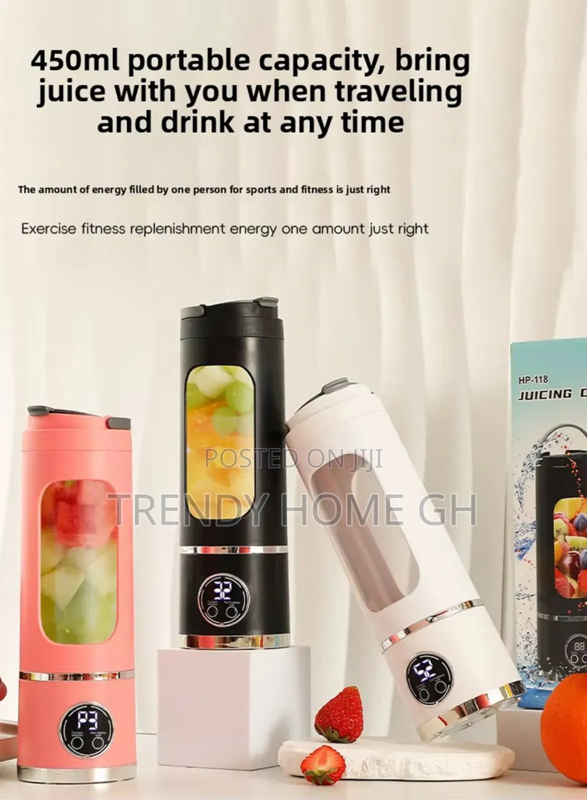 Mini Hand Rechargeable Blender Fast •Easy • Powerful