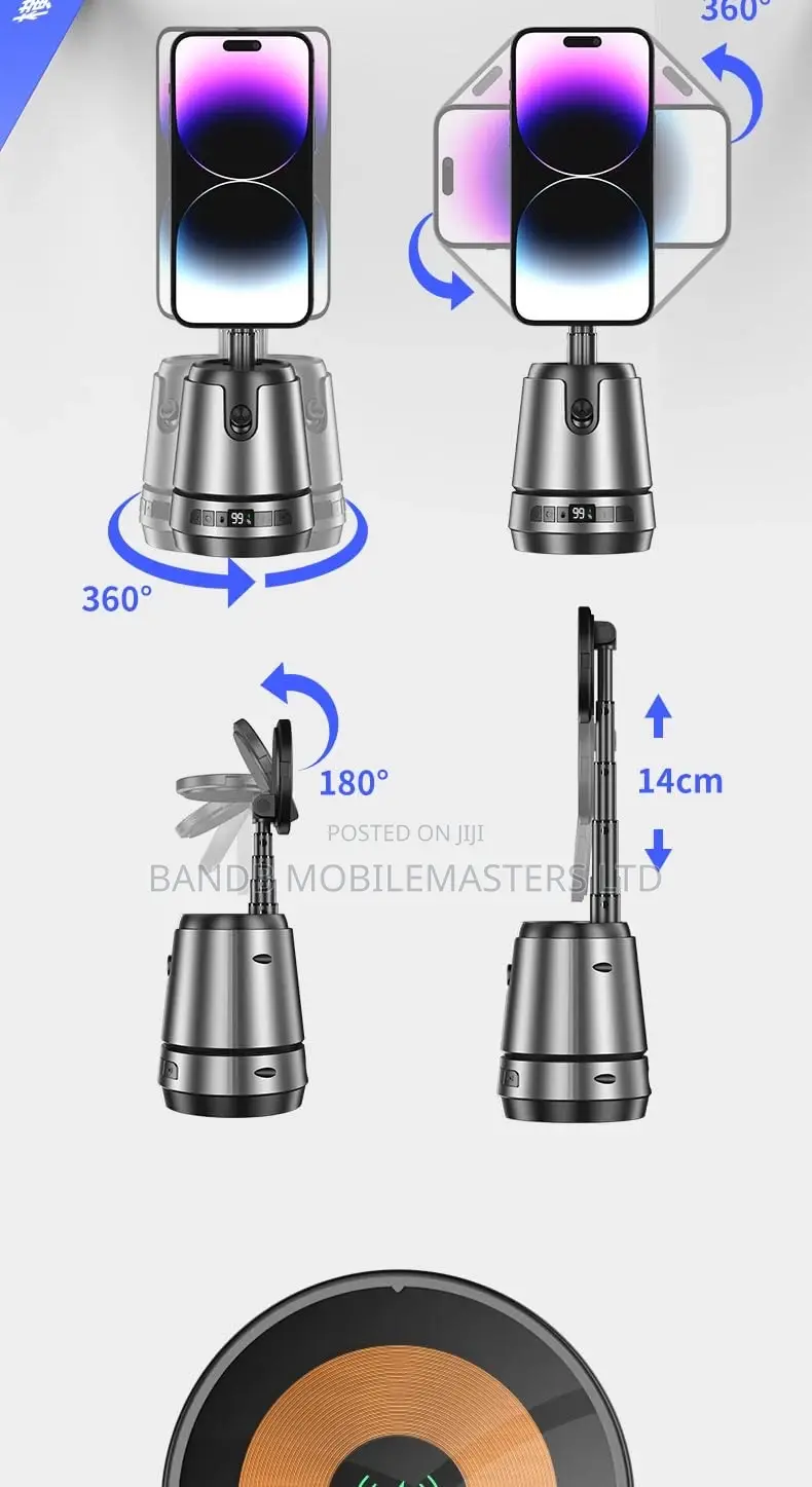 Magnetic Charging Facial Tracking