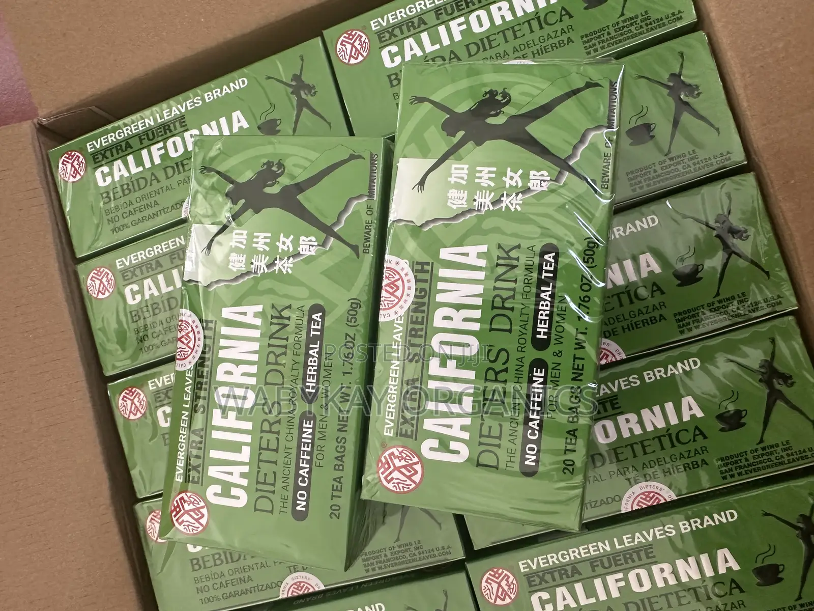 California Dieters Drink Herbal Tea