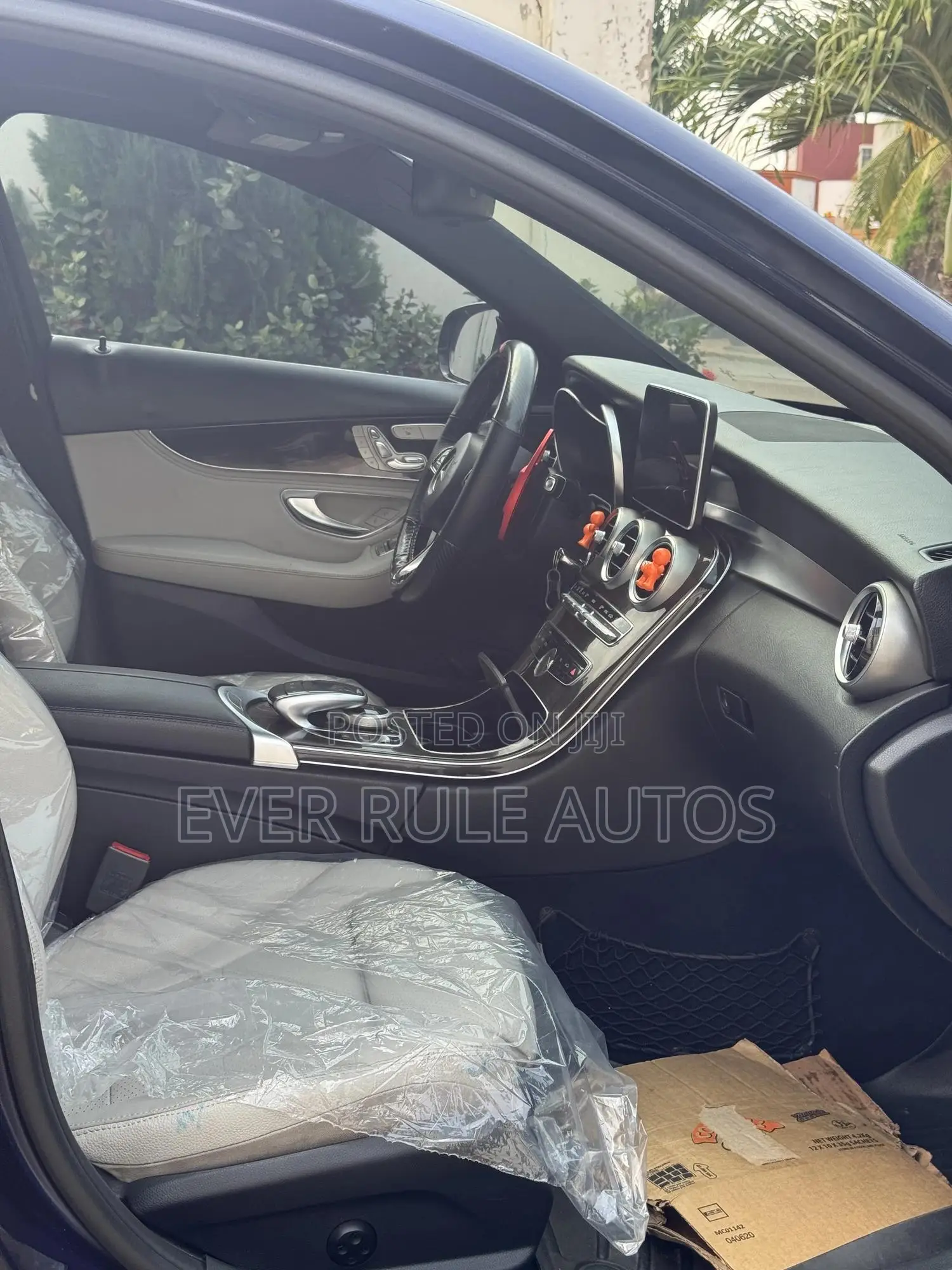 Mercedes-Benz C400 4Matic AWD Sedan (3.0L V6 7A) 2015 Blue