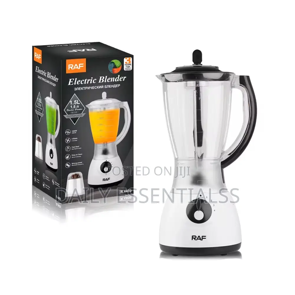 High-Power Raf Electric Blender With Grinder