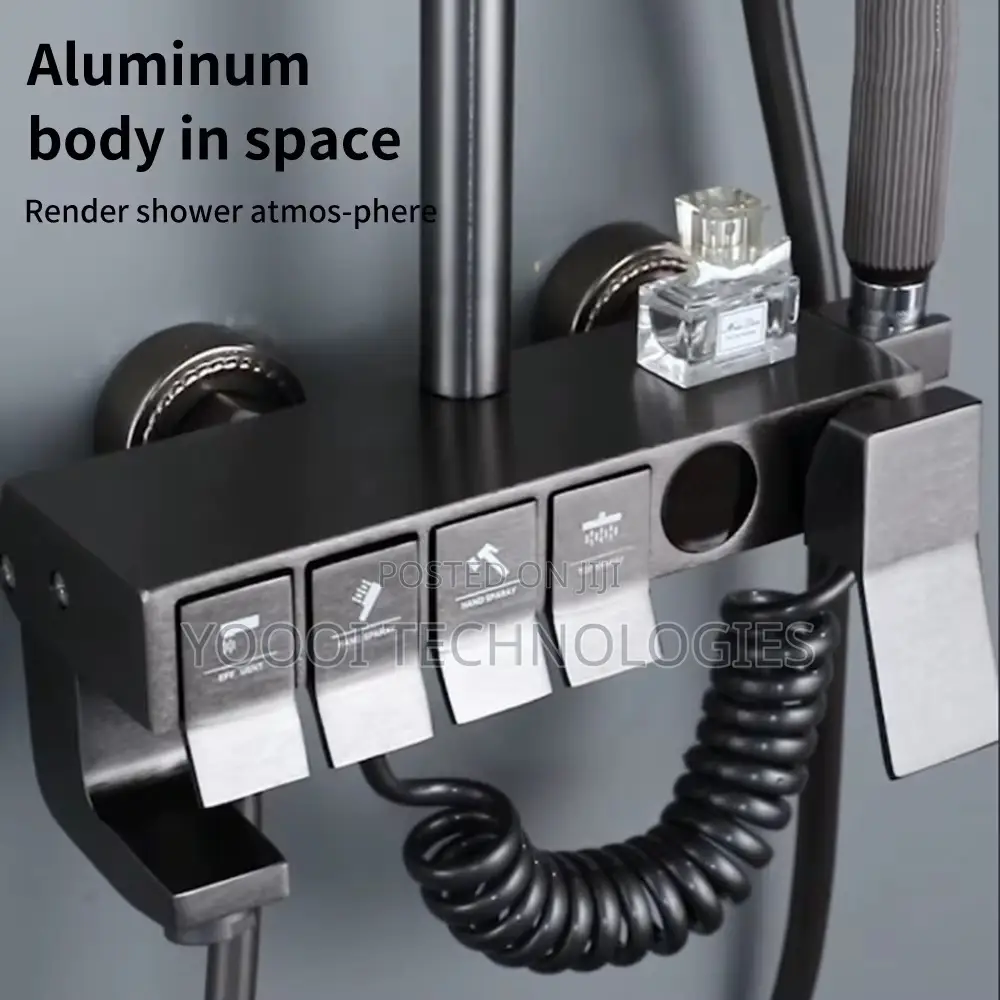Heavy Duty 4 In 1 Digital Thermostatic Shower