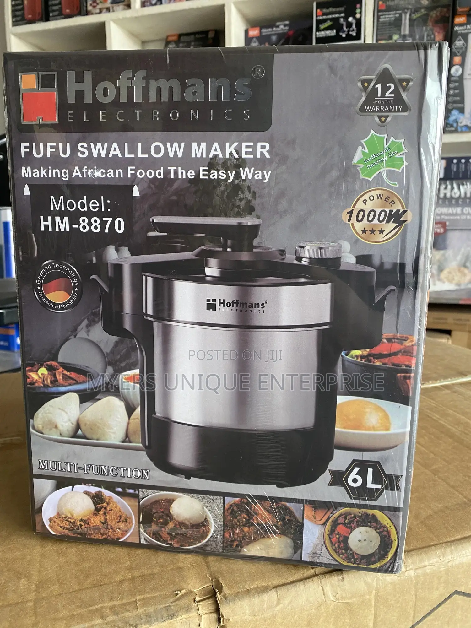 Hoffmans Fufu 6l Maker