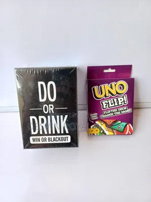 Do or Drink and Uno Flip Game