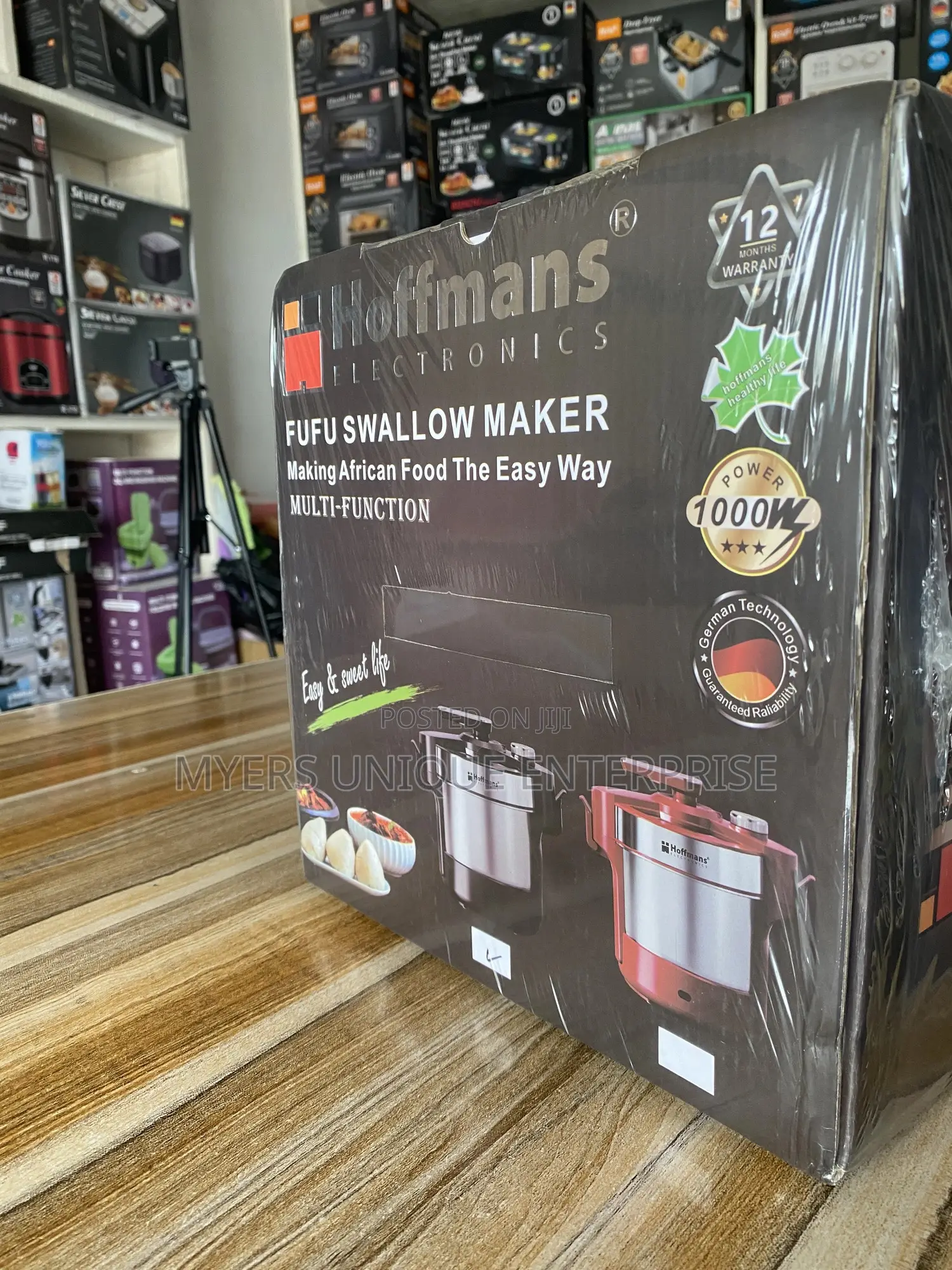 Hoffmans Non-Stick 6l Fufu Maker