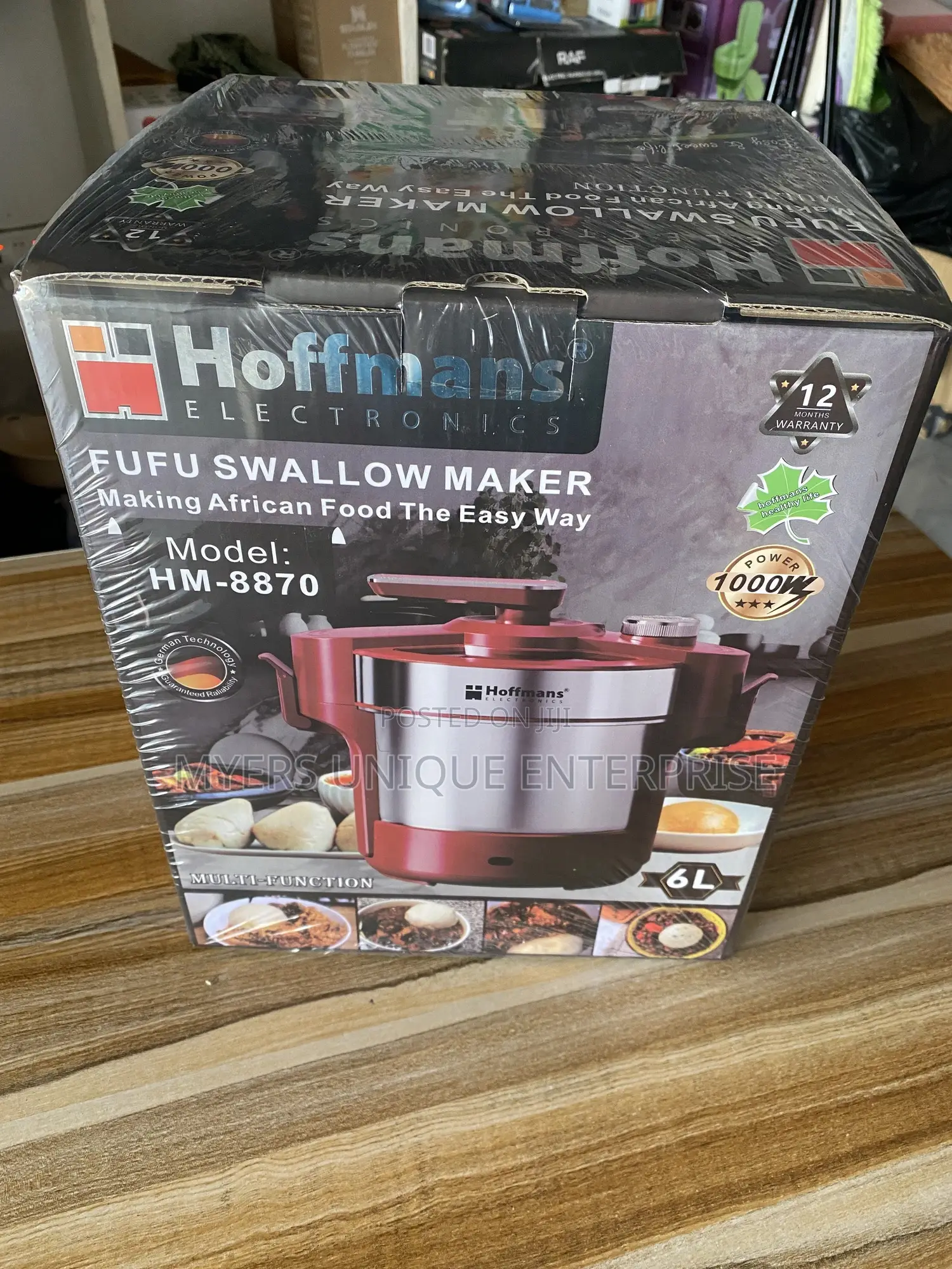 Neatly Sealed Hoffman 6l Konkonte Maker