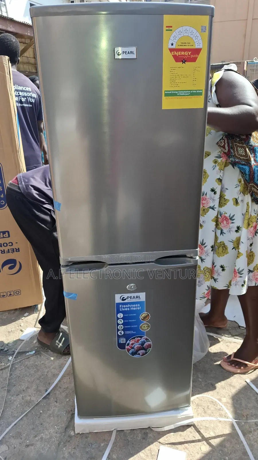 Pearl 142-Litres Refrigerator (Pf-217b-1a)