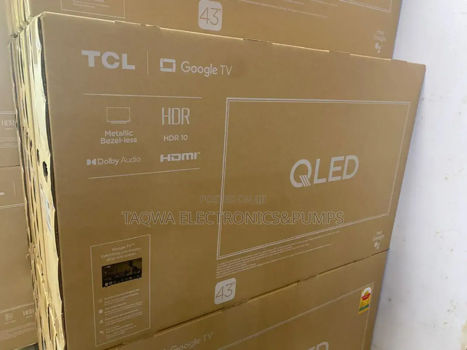 Vivid Qled TCL 43 Qled Smart Google Tv