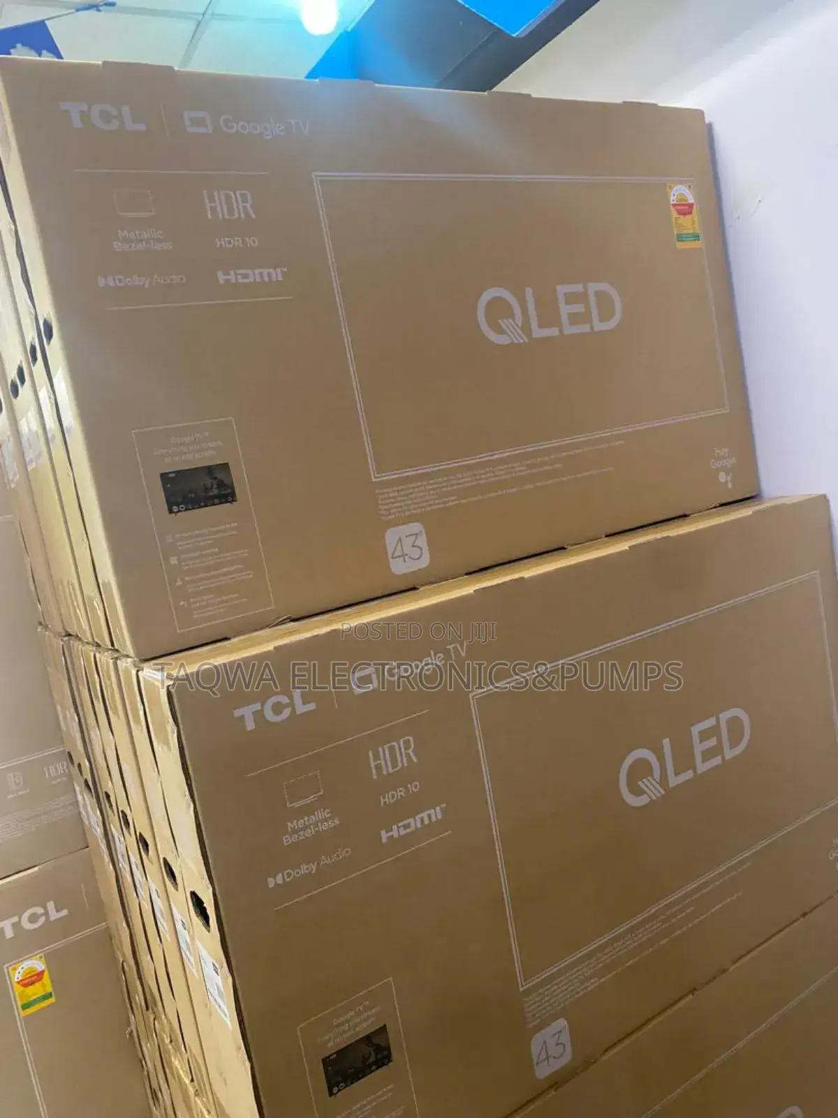 Vivid Qled TCL 43 Qled Smart Google Tv