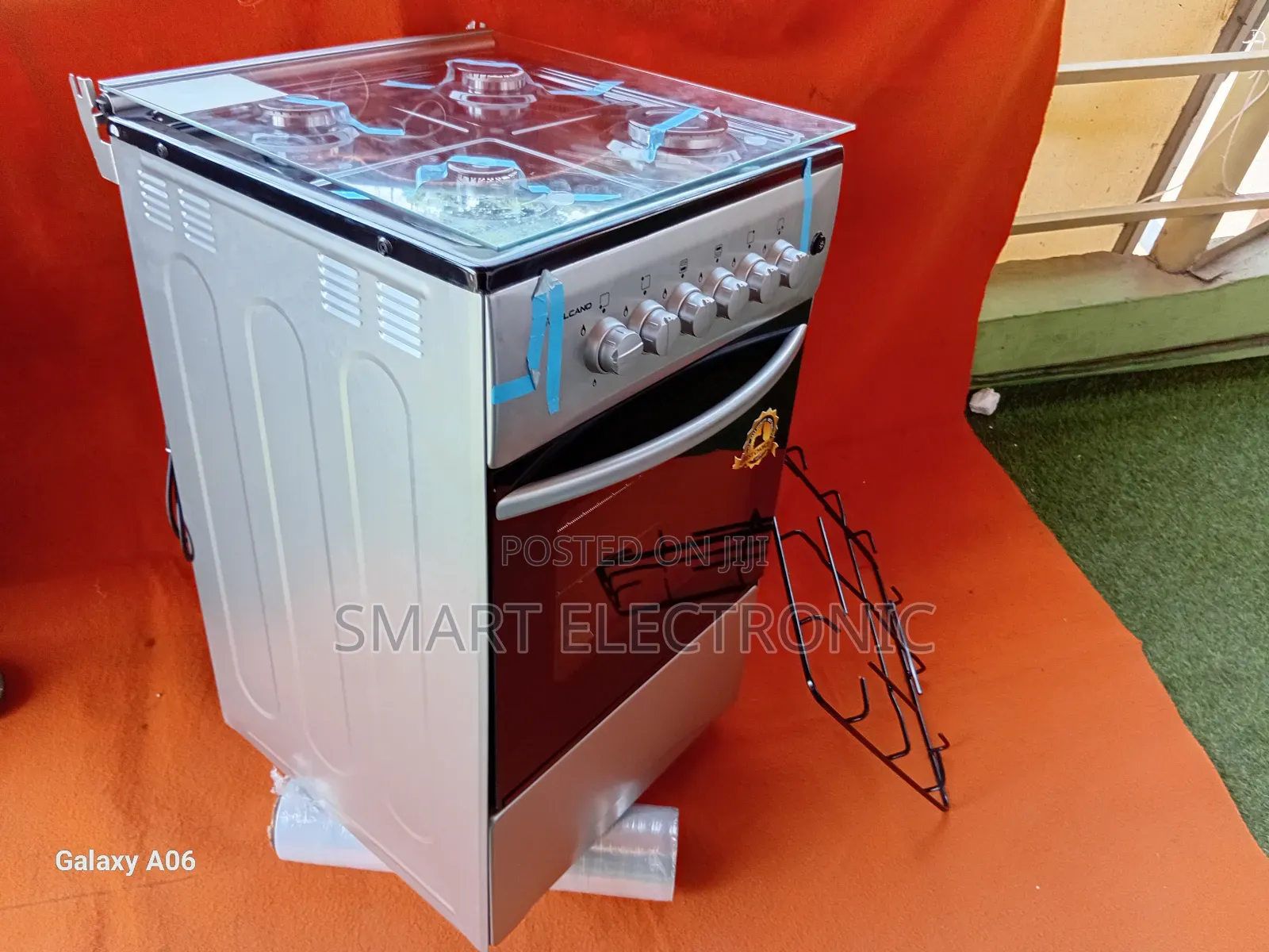 “50/50 Volcano Burner – Even Heat, Powerful Performance”